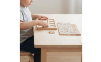 Arithmetic Board Handsmath Board with Tiles Educational Learning Toy for Preschoolers, Preschool Classrooms, Homeschooling
