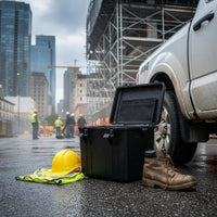 Instrument Impact-Resistant Hard Carrying Case Shoulder Strap Portable Equipment Case for Repair Work