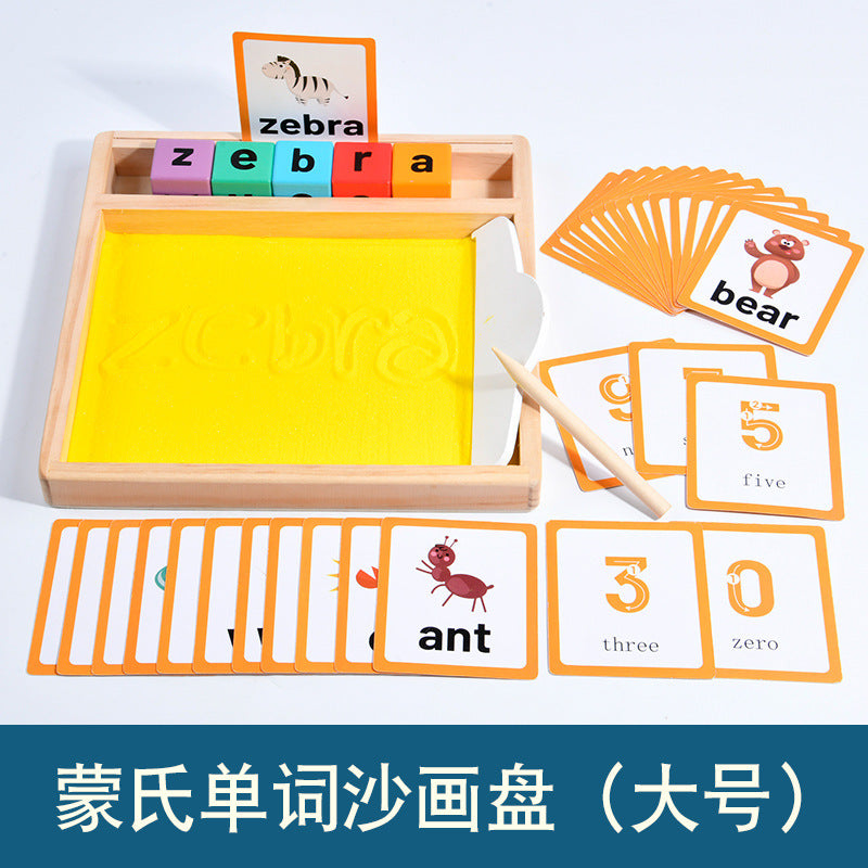 L Montessori Tray