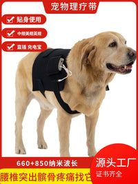 宠物红外线红光理疗腰带骨刺髌骨折腰椎髋关节颈椎猫狗光疗烤灯垫