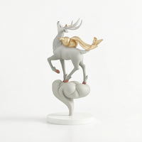 Deer Statue Modern Deer Figurine Sculpted for Entryway, Art Collectors