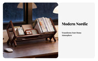 Desktop Bookshelf Space-Saving Design table Book Rack Multipurpose table Book Holder for Students, Office, Study Room