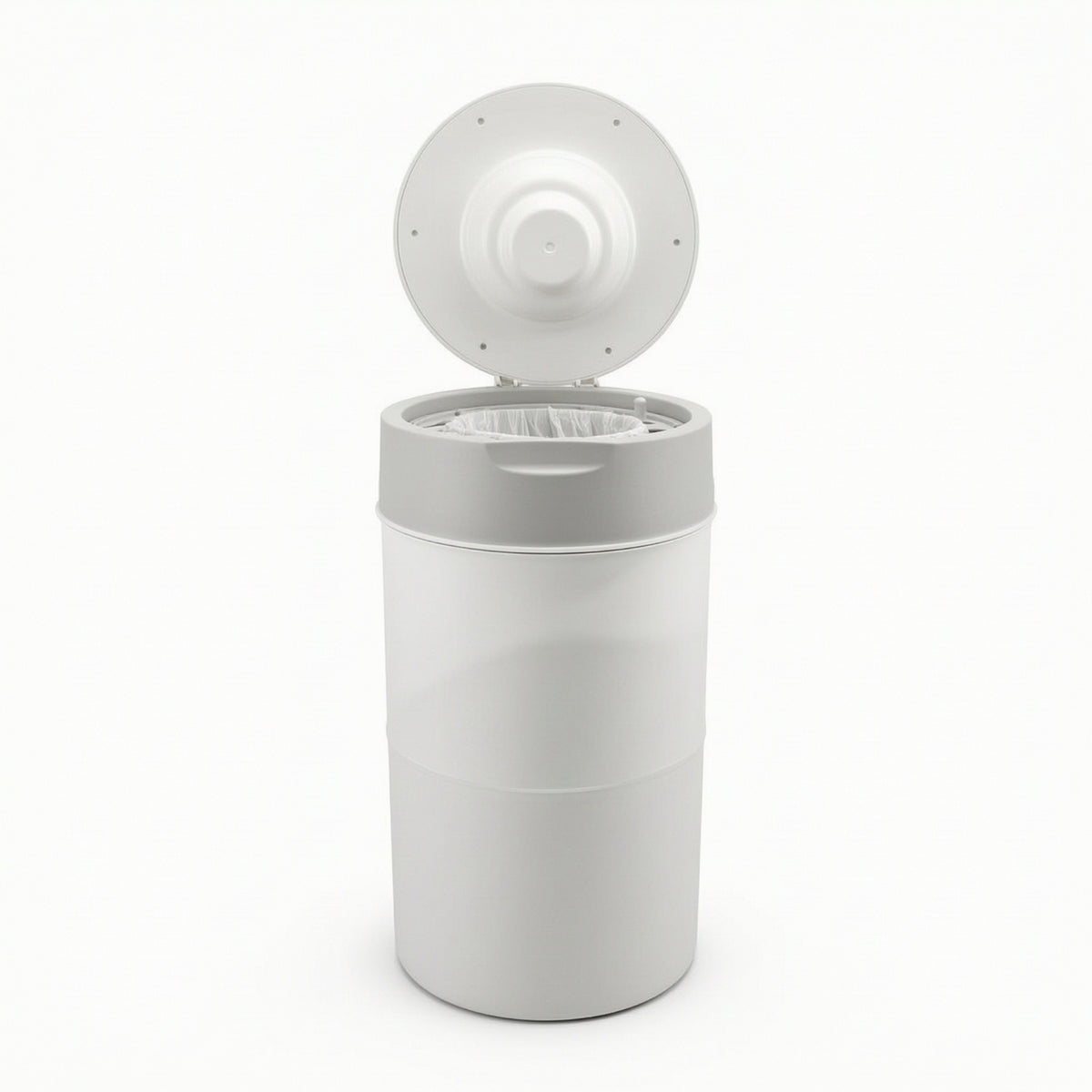 Trash Can with Lid Sleek Trash Bin with Lid Modern for Bathroom, Nursery
