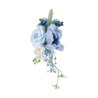 Artificial Corsage Formal Textile Flower Corsage Elegant for Prom, Grooms