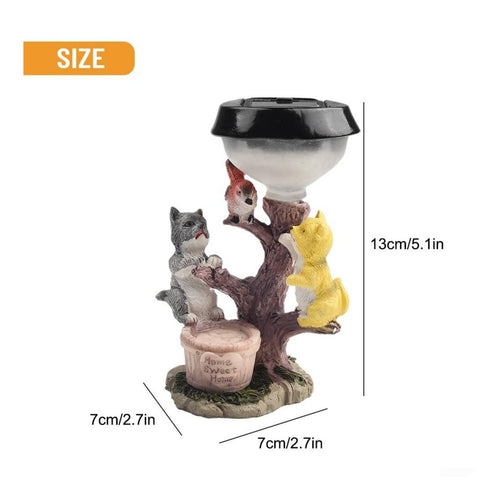 Rabbit Solar Light Decorative Bunny Garden Light Lighted for Patio