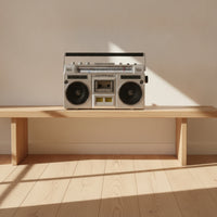 Cassette Player with Stereo Boombox  Convenient Boombox for Music Lovers, Indoor Audio