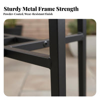 Tall Metal Pot Stand Modern Design Tiered Pot Stand Minimalist and Aesthetic Indoor & Outdoor for Gardeners, Garden, Living Room