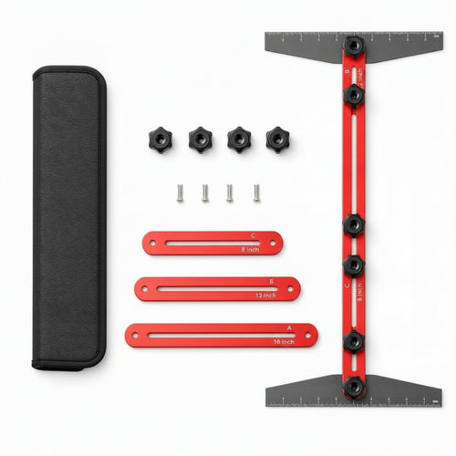Stair Step Template Tool Folding Stair Step Measuring Tool Adjustable