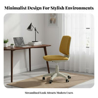 Upholstered Walnut Side Chair Minimalist Design Upholstered Wooden Chair