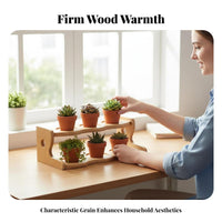 Tiered Pot Holder Space-Saving Plant Stand Minimalist and design for Balcony, Desktop