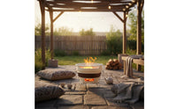Chinese Tea Warmer Multi-Functional Traditional Briquettes Grill Multifunctional Outdoor Tea Warmer for Camping, Patio
