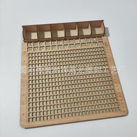 Beads Fast Stringing Tray字母珠快速串珠托盘 首饰设计盘工具盘