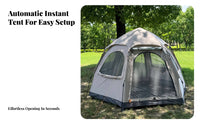 Quick Setup Automatic Dome Tent