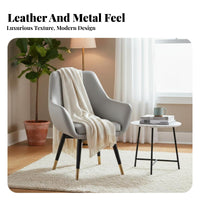 Upholstered Single Sofa Light Luxury Lounge Chair Modern design Deep Seat for Homeowners, Students, Bedroom, Balcony, Apartment