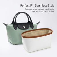 Purse Organizer Inserts for Handbag, Lightweight Waterproof Bag Insert Organizer for Tote, Paper Purse Organizer Waterproof