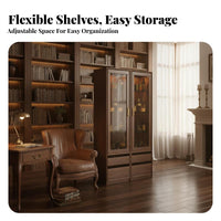 particle-resistantresistant Lighted Curio Cabinet Clear View Doors display shelf Modern & appearance Display Case Adjustable Shelves for Collectors, Hobbyists, Homeowners, Study Room, Bedroom, Office