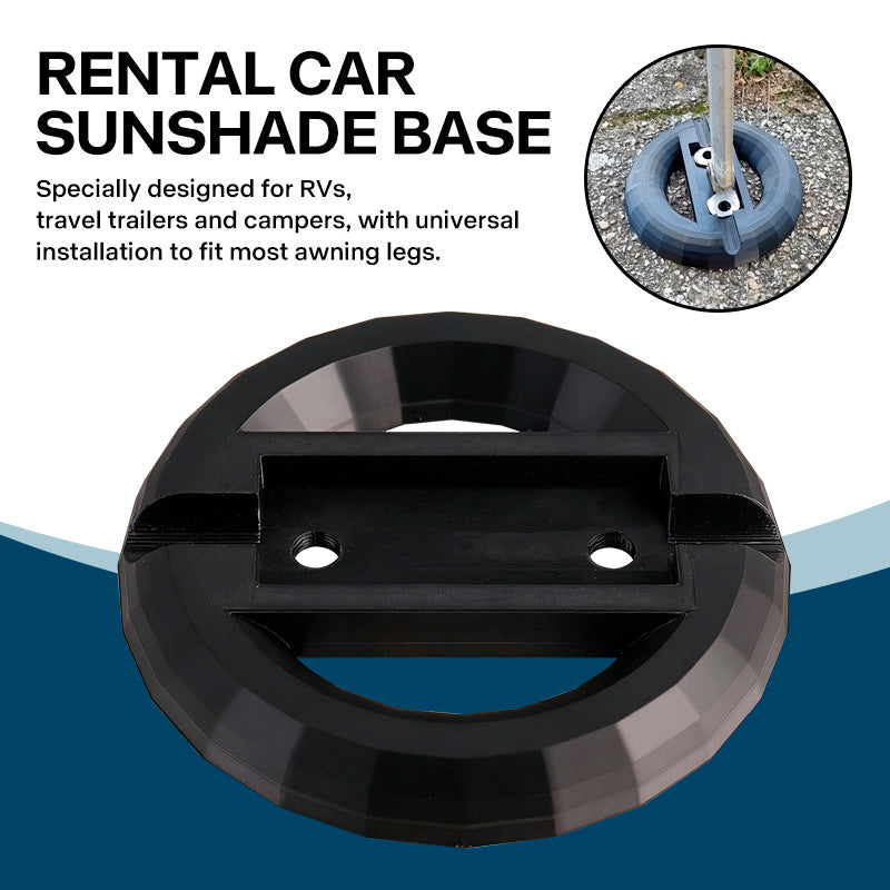 ABS Anti-Slip Base for RV Awning Leg