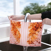 Oil-Resistant Dishcloth Microfibre Cloth, 5-Pack 25cm Microfiber Cloths for Dishes, High Absorbency Cleaning Cloths for Kitchen Countertops