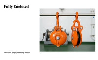 rotating Hook Pulley sturdyDuty recovery Block High Strength for Tow vehicle professionals