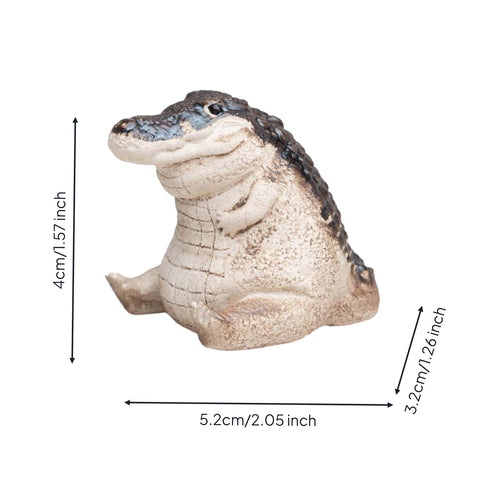Crocodile Tea Figurine Luck Handmade Yixing Tea Pet