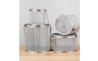 Stainless Steel Brine Basket Easy to Clean Kitchen Utensil Reusable