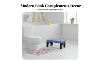 Foldable Potty Stool Ergonomic Collapsible Potty Stool Sturdy Construction