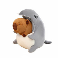 Creative Design Crocodile Capybara Stuffed Animal Birthday Gift Capybara Stuffed Animal Toy High Elasticity for Children, Bedroom