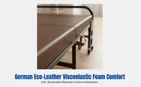 Folding Bed, Office Nap Cot, Portable Recliner for Home or Hospital