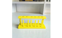 Test Tube Rack with 6 Holes Lightweight Plastic Test Tube Rack Easy to Clean