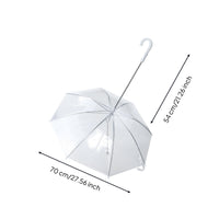Dog Umbrella with Leash Waterproof for Outdoor Walks