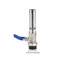 Fountain Nozzle with Valve Adjustable Flow Fountain Spray Head Easy Installation