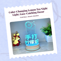 Lemon Night Light USB Rechargeable