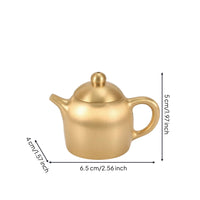 Miniature Teapot Decorative Teapot Ornament Mini for Office, Display Shelf