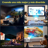 HY300 Portable 1080P Projector with EU Plug