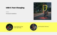 Rechargeable waterproof bike light, Trail cycling