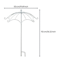 Umbrella Plant Support Outdoor Climbing Plant Support Tall for Yard