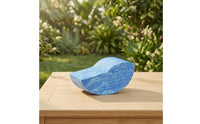 Stretching Practice Block with Curved Profile Stable Cushioned Shaped Stretching Practice Wedge Dense Foam Blocks for Yogis, Home Gym