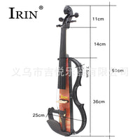 IRIN AU-05A Electric Violin 4/4 Size, Maple Body, Ebony Tailpiece