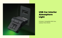 8-color LED mini car decor