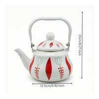 Stovetop Tea Kettle Decorative Vessel Traditional for Kitchen