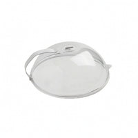 Microwave Splatter Guard Vented Food Cover with Handle Easy Grip for Meal Prep