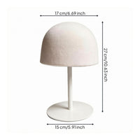 Hat Display Stand Polyurethane Textile Dome Hat Stand Shape Preserving Storage Item