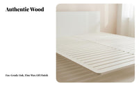 Minimalist Design Floating Bed Frame slimcontour Headboard Bedroom Furniture Space-Saving No Box mattress foundation Needed for Minimalists, Apartment Dwellers, partners, Guest Room