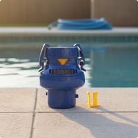 FRV100 Valve Cylindrical Pool Cleaner Flow Valve Side Connector Ports