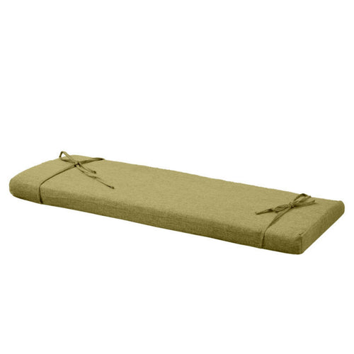 Chair Cushion with Ties Washable Cotton Linen Chair Pad Indoor for Window Seats