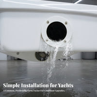 Screw-Mount Marine Drain Drain Port
