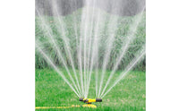 Water Sprinkler with Connector 360-Degree Automatic Sprinkler for Garden, Lawn
