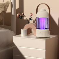 Lamp with Handle Compact Fly Catcher with Plug Easy to Use for Dorm Room