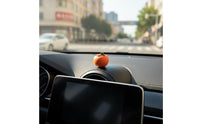 Cute Design Car Console Persimmon Statue 3D Realistic Dashboard Decoration for Office Desk