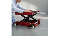 Lift Jack Swivel Casters Motorcycle Lift Jack Rectangular Base for Mechanics